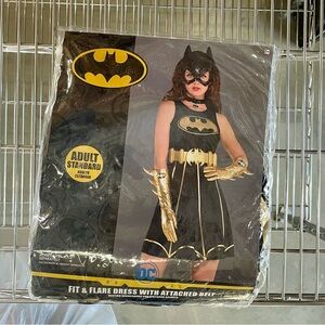 DC Comics Batgirl Costume for Women - Black and Gold